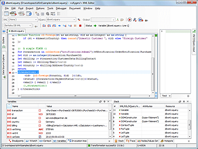  XQuery Debugging Interface