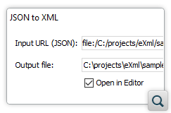 Convert JSON Files to XML