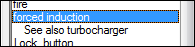 Screen capture showing a see-also entry in a Help system