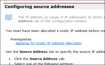Screen capture showing XHTML output of required related-links in Pre-requisites section