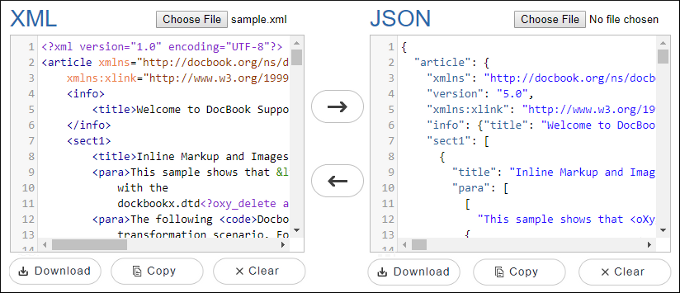 Online JSON Converter