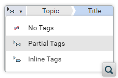 Tags Display Mode Switcher
