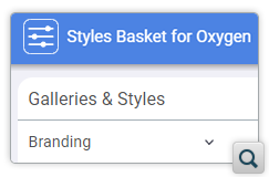 Oxygen Styles Basket Integration