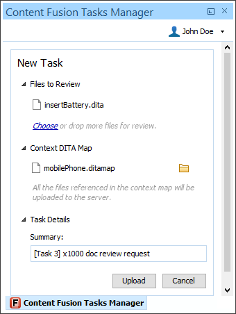 Create Review Task - Step 4