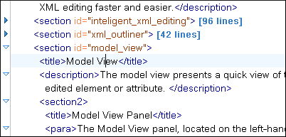 XML Folding