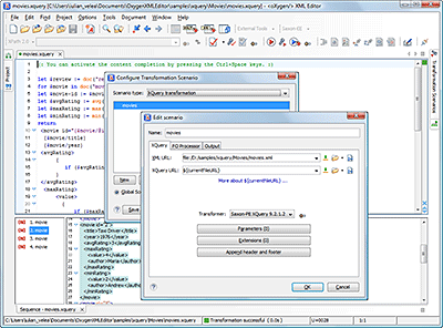 eXist XQuery Support