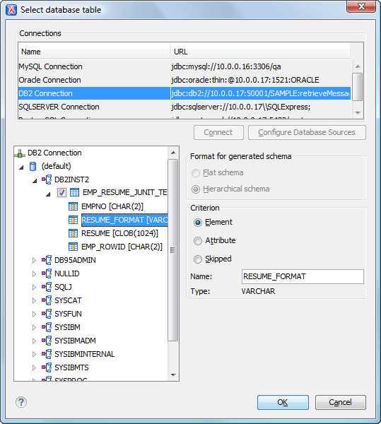 Generate Schema Tool