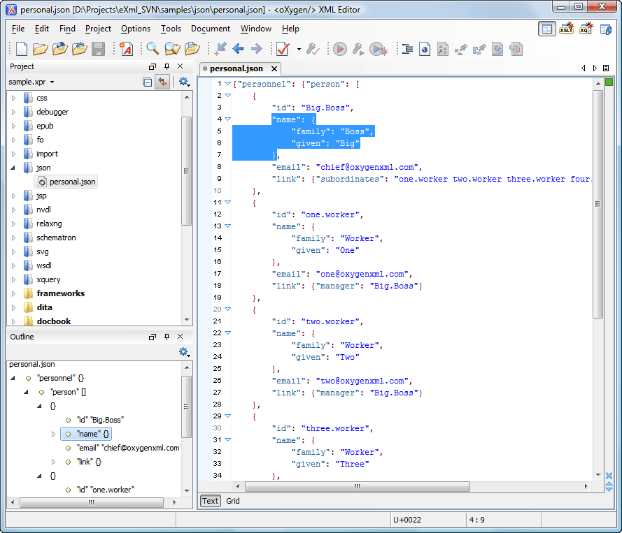 Json формат скачать