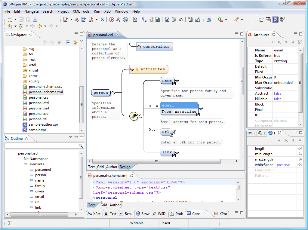 Availability - oXygen XML Editor