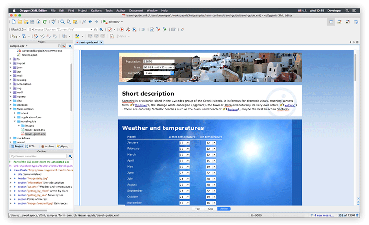 XML Editor for Mac OSX