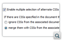 Support for Selecting/Combining Multiple CSS Styles in Author