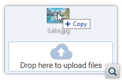 Upload Files to Your Repository Through Simple Drag/Drop Actions