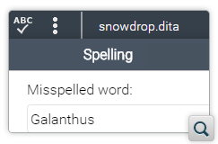 Plugin for Manual Spell Checking