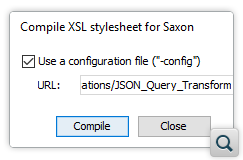 Compile XSL Stylesheet for Saxon Tool Improvements