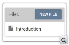 Create a New File Directly in the Browser Interface