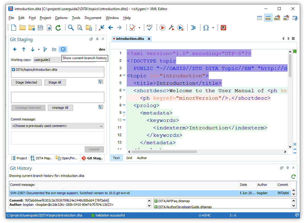 oxygen xml editor