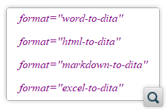 Dynamically Convert Non-DITA Resources to DITA During Publishing