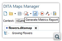 Easy Access to DITA Metrics Report