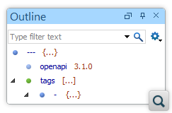 New YAML Outline View