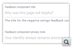 Complete Configuration Possibilities for Negative Page Ratings