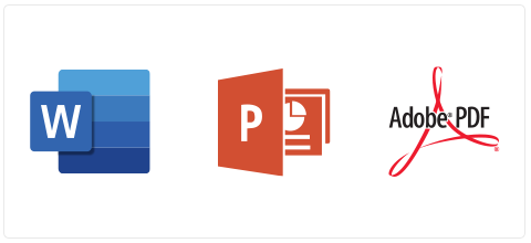 Attach Word, Powerpoint, and PDF Files