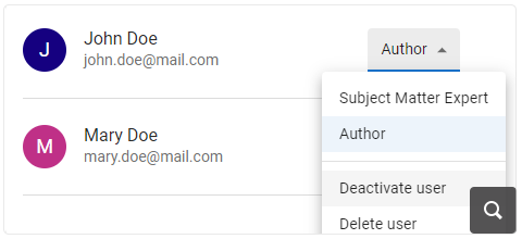 Deactivate and Reactivate User Accounts