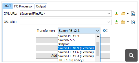 Latest Engines Available for the Saxon XSLT and XQuery Transformer Add-on