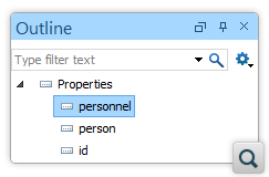 Dedicated Outline View Added for JSON Diagram Editor