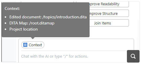 Inspect Chat Context
