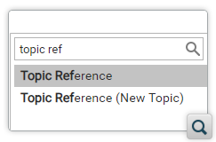 Inserting Topic References Using Content Completion is Easier