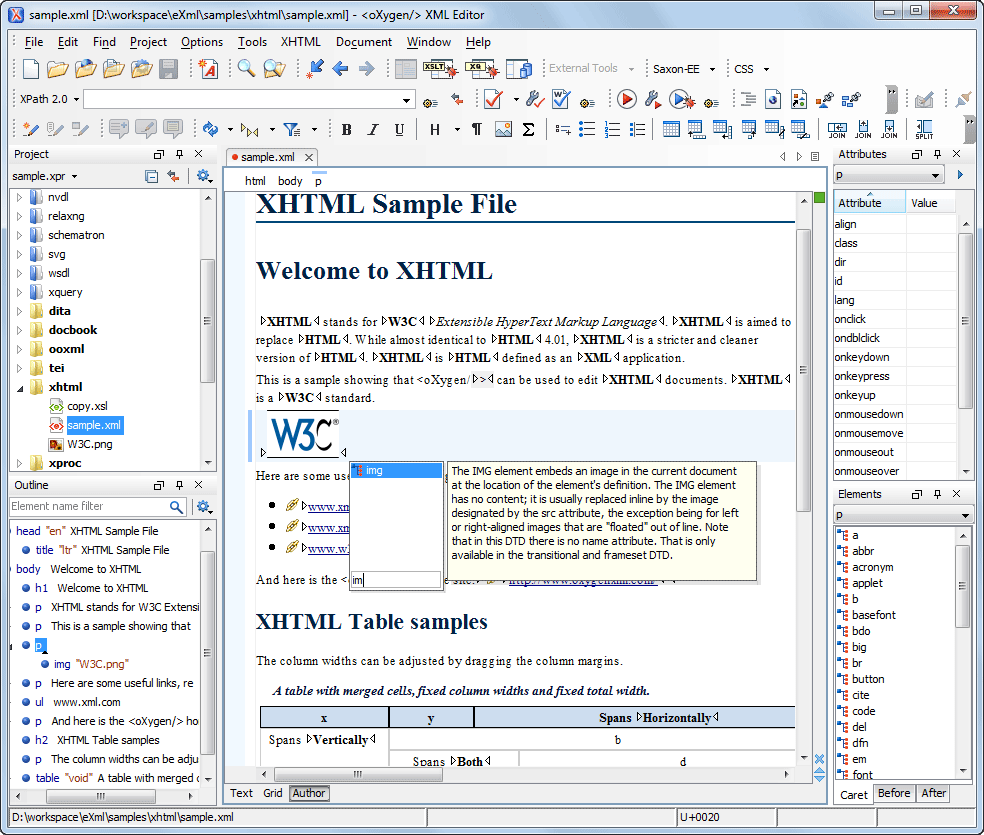 xhtml-editor