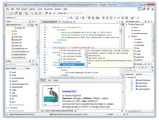 XSLT Editor